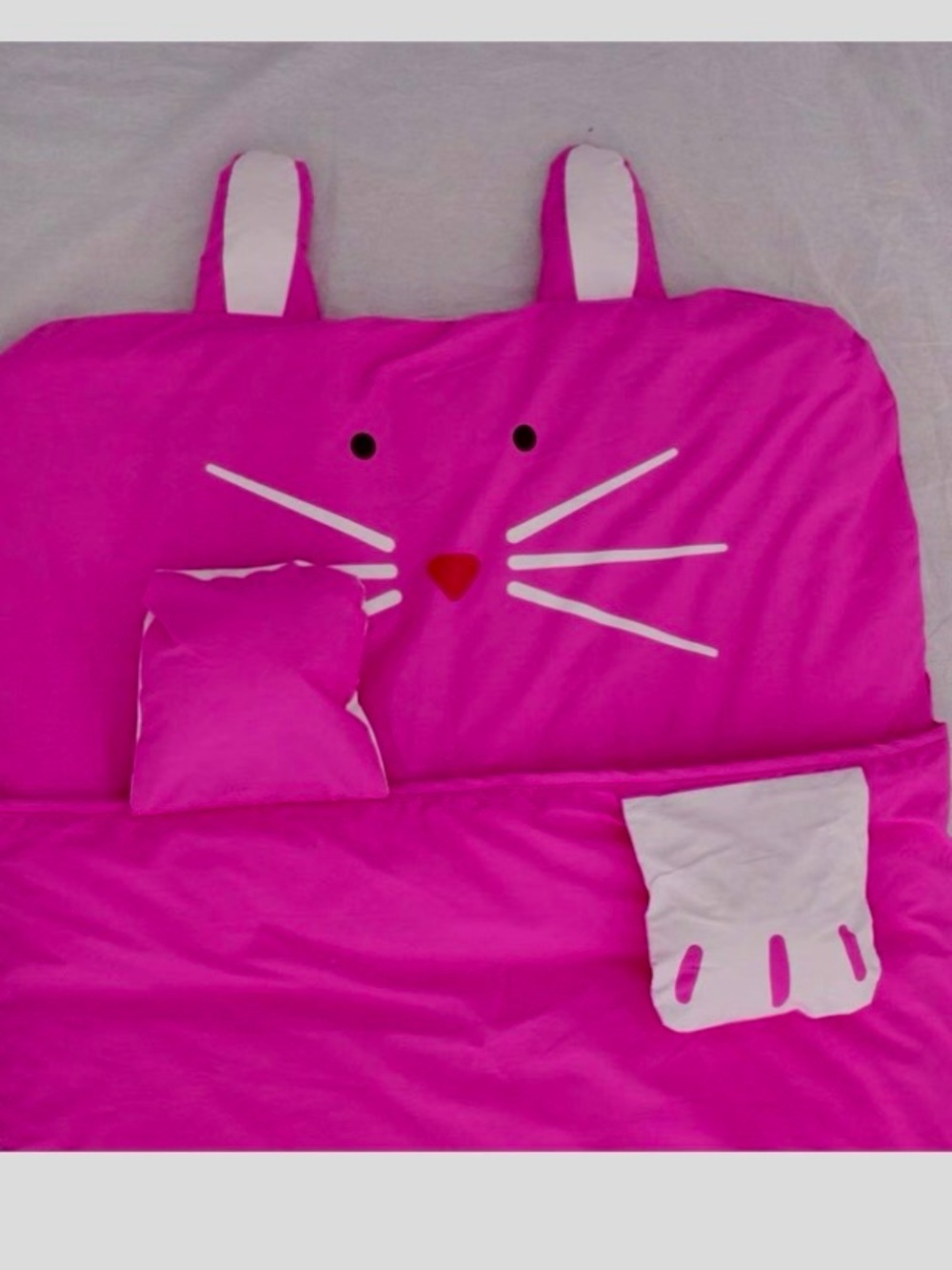💕Kid’s Pink Cat Themed Sleeping Bag! - Picture 4 of 11